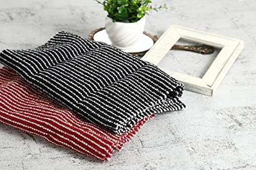 Exfoliating Washcloth [Made in Japan] Extra Long Exfoliating Towel Special Texture Makes Fluffy Foam Lather, Back Scrubber, Dead Skin Cell Remover, Loofah for Women and Men (Black)