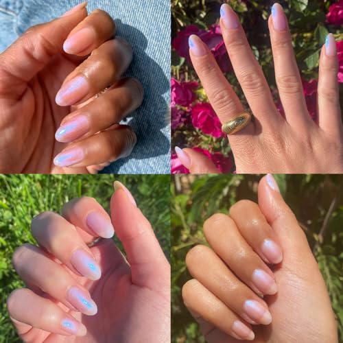 Olive & June Long-Lasting Nail Polish Plump, Gel-Like Finish No Lamp Needed, Lasts up to 10 days Salon-Quality Color at Home 15-Free, Vegan & Cruelty-Free, Chip-Resistant Shine Pink Goldfish