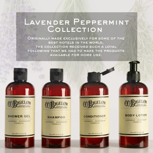 C.O. Bigelow Shampoo, Lavender Peppermint Shampoo Cleanses & Soothes Hair & Scalp, Luxury Shampoos for Men & Women, 10.4 Fl Oz.