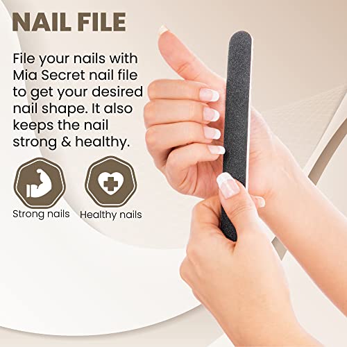 Mia Secret Acrylic Nail Kit - Beginner's Set With Pink & Clear Acrylic Powder - Complete Starter Kit