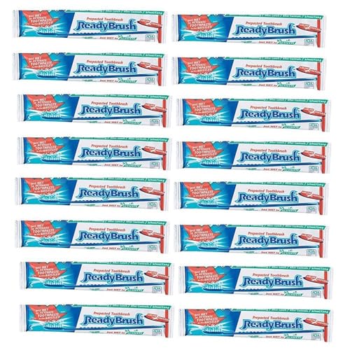 Prepasted Reusable Toothbrush- 30 Pack- Made in the USA