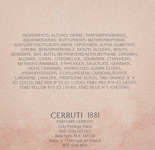 Cerruti 1881 Nino Cerruti 1881 by Nino Cerruti for Women Eau De Toilette Spray,1.7 Ounce