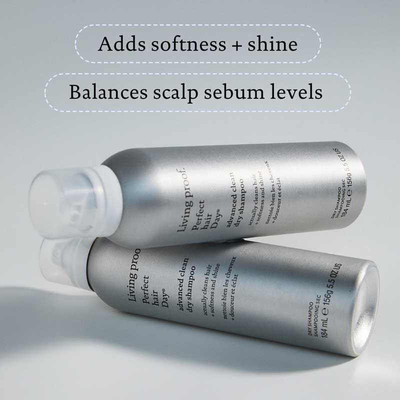 Living Proof Frizz-free Hair Essentials Kit - Travel Size No Frizz Shampoo, Conditioner, Smooth Styling Cream and Advanced Clean Dry Shampoo ($70 value)