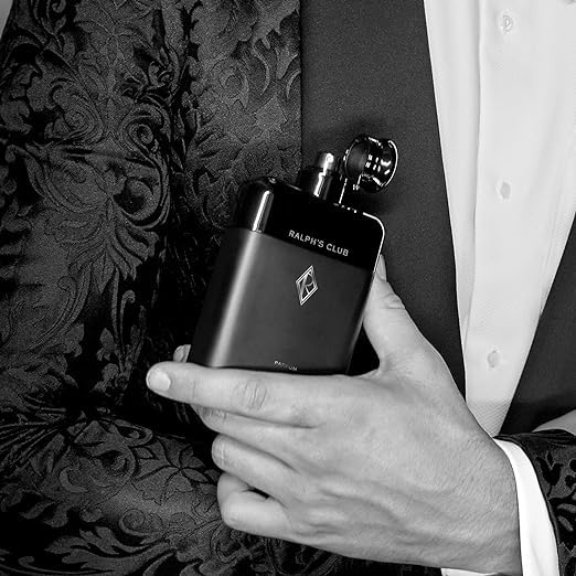 RALPH LAUREN FRAGRANCES - Ralph's Club - Parfum - Men's Cologne - Woody & Ambery - With Lavandin, Vetiver, Cardamom, and Patchouli - Intense Fragrance
