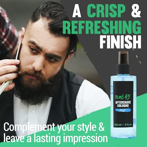 Tomb 45 Aftershave for Men - Refreshing After Shave Comfort - Hydrating and Cooling Post Shave Relief