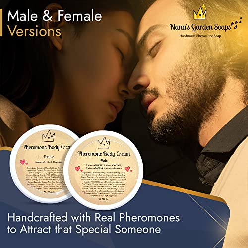 Nana's Garden Pheromone Body Cream 2oz Mens (AndrosteRone + AndrosteNone + Androstadienone + Androstenol)