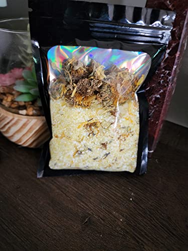 Oshun African Orisha Witchcraft Bath Salt Soak for Love and Sensuality