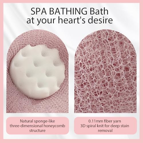 Super Soft Sunflower Suction Cup Bath Ball, 2025 New 2 in 1 Sunflower Exfoliating Body Scrubber, Sponge Mesh Pouf Shower Ball for Women, Men Shower (Green)