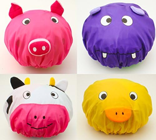 Zoie + Chloe 3D Animal Shower Caps