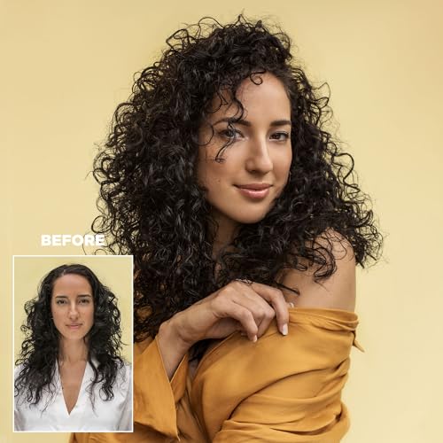 Design.Me BOUNCE.ME Curling Gel Spray | Frizz-Free Curl Defining Gel - Refresh Curls, Waves, Coils | Non-Crunchy, Non-Sticky Formula - Climate Control Styling, 7.77Oz