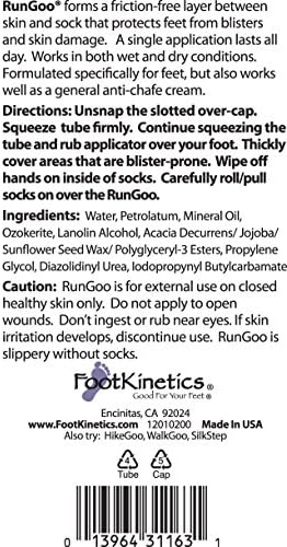 RunGoo Blister Prevention Cream Specifically Formulated for Feet