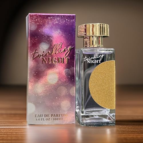TWINKLING NIGHT Eau de Parfum 3.4 Fl Oz - Notes: Sandalwood, Tangerine, Musk
