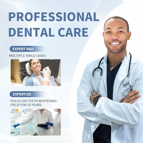 Somall 3-Day Rapid Teeth Whitening Strips for Sensitive Teeth,Professional 9D Enamel-Safe Whitening Kit, 28 Strips (14 Pack) Dentist Formulated & Certified Non-Toxic, Stain Removal for Coffee&Smoking