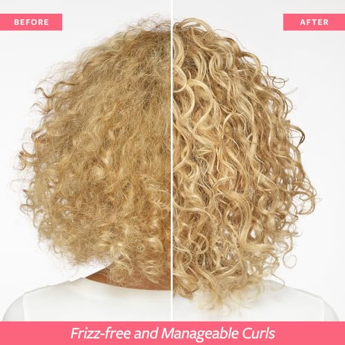 FUNCTION OF BEAUTY Super Shape Curl Cream for Curly Hair, 7 oz Each (2-Pack) - Formulated With Moringa Oil for Frizz-Free, Defined and Hydrated Manageable Curls