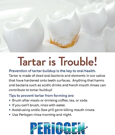 Periogen Oral Rinse - The Only Product in The World Clinically Proven to Reduce Dental Tartar Buildup