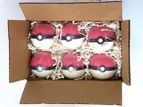 Pokebomb Surprise Bath Bomb 6 pack