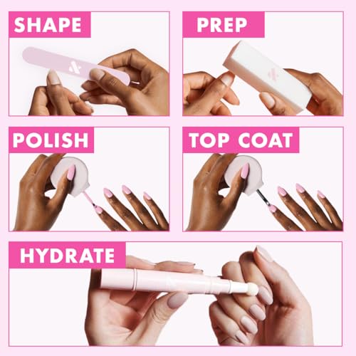Olive & June Quick Dry Nail Polish Fast-Drying, Smudgeproof Color 15-free, Vegan, Cruelty-Free Formula Lasts up to 5 Days Salon-Quality Manicure, Pedicure at Home Poodle