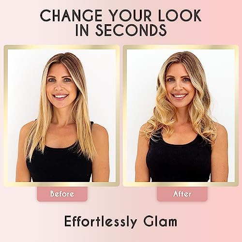 ELLA BELLA® Automatic Rotating Curling Iron • Auto Hair Curlers • Easy to Use • Digital Display to Accurately Control Temperature • Transform Your Look in Seconds • Ideal for Longer Hair
