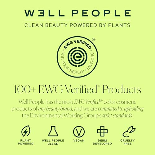 Well People Bio Complexion Brush Set, 4-Piece Face Brush Set For All Complexion Products, For Liquids, Powders & Creams, Cruelty-free Bristles