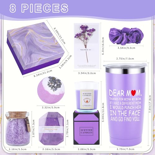 Women Spa Gifts Basket Birthday Box Set Mom Mother Mama Christmas Xmas Birthday Who Have Everything Unique Sentimental from Daughter Son Personazlied Customized Funny Good Gag Special Cool Present