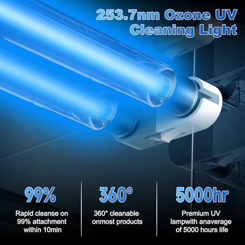 UV Light Nail Tool Cleaning Machine 12L High Capacity UV Cleaning Cabinet Salon Tools Cleaning Box with Timer Setting