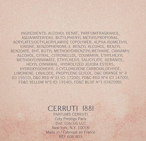 Cerruti 1881 Nino Cerruti 1881 by Nino Cerruti for Women Eau De Toilette Spray,1.7 Ounce