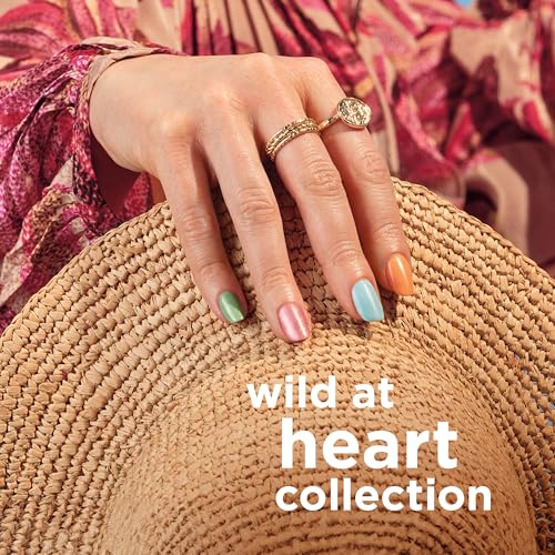 Sally Hansen Miracle Gel™, Wild & Free, Long Lasting, Gel-Like Formula, No UV Lamp Needed, Pink Nail Polish