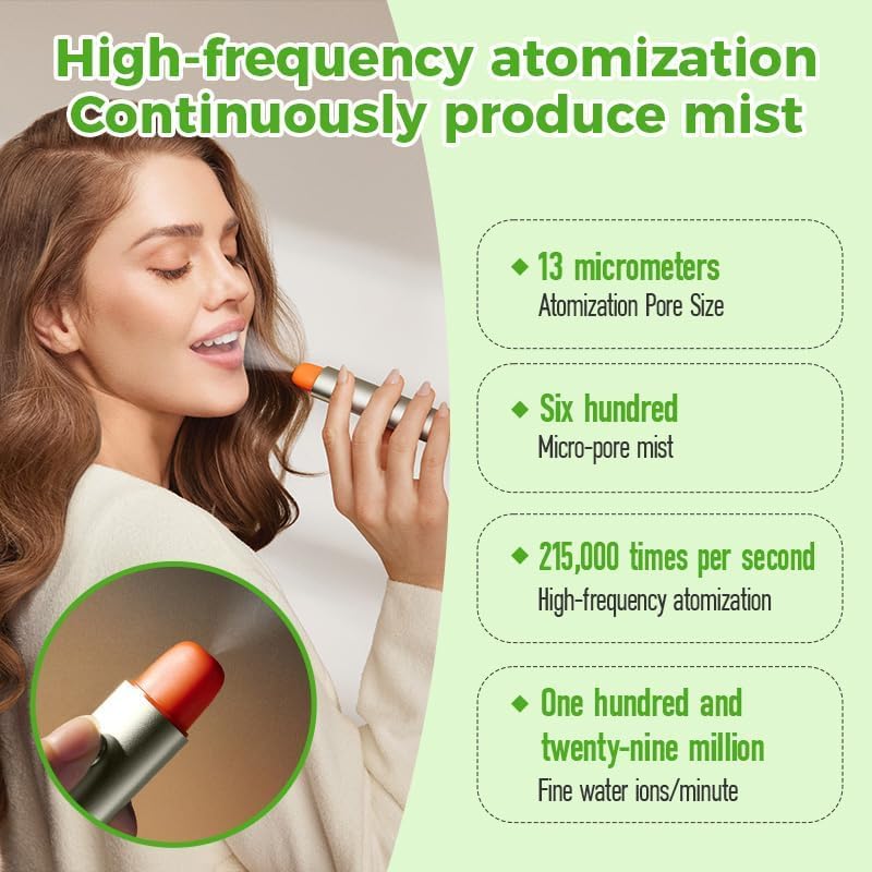 Smart Electric Oral Spray - Mouth Spray Fresh Breath, Cool Freshener Breath Spray for Bad Breath, Alcohol Free, Rechargeable, Portable, Various Flavors with 3 Integrated Pods (Classic+3 Bombs)