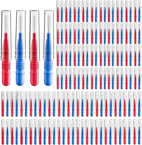 RAZOKO Interdental Brush, Flossing Head,Easy Use Tooth Cleaning Tool 176 Count (2.5mm/3mm)