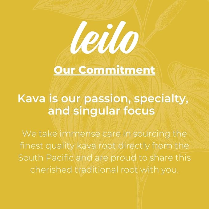 LEILO | Kava Powered Pina Colada Mocktail Drink | 12-Pack - Sugar-Free & Non-ALC Functional Relaxation Support | 12 fl oz Cans (Pack of 12)