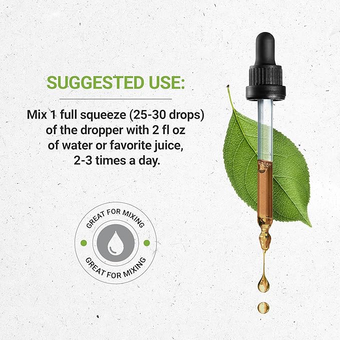 Secrets of the Tribe American Ginseng Tincture Alcohol-Free Extract, Farm Grown American Ginseng (Panax Quinquefolius) Dried Root Tincture Supplement (2x4 FL OZ)
