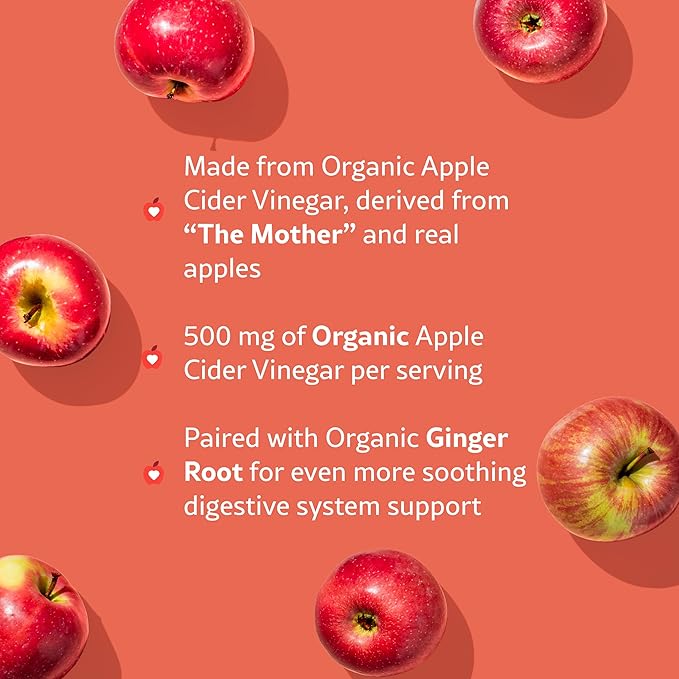 WellPath Pure ACV Gummies (2 Pack) - Apple Cider Vinegar with Mother - USDA Organic Gummy with Ginger for Gut Health | Vegan, Non-GMO, 120 Ct