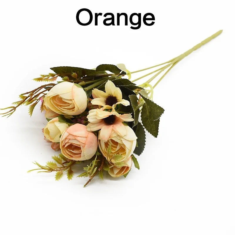 13-Head European Style Peony Bouquet