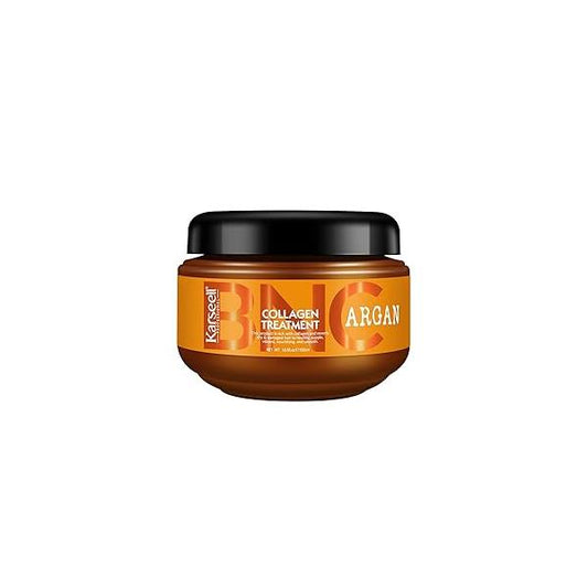 Karseell BNC Collagen Hair Treatment Deep Repair Conditioning Argan Oil Mask Essence for Dry Damaged All Types 18.6 oz 550ml